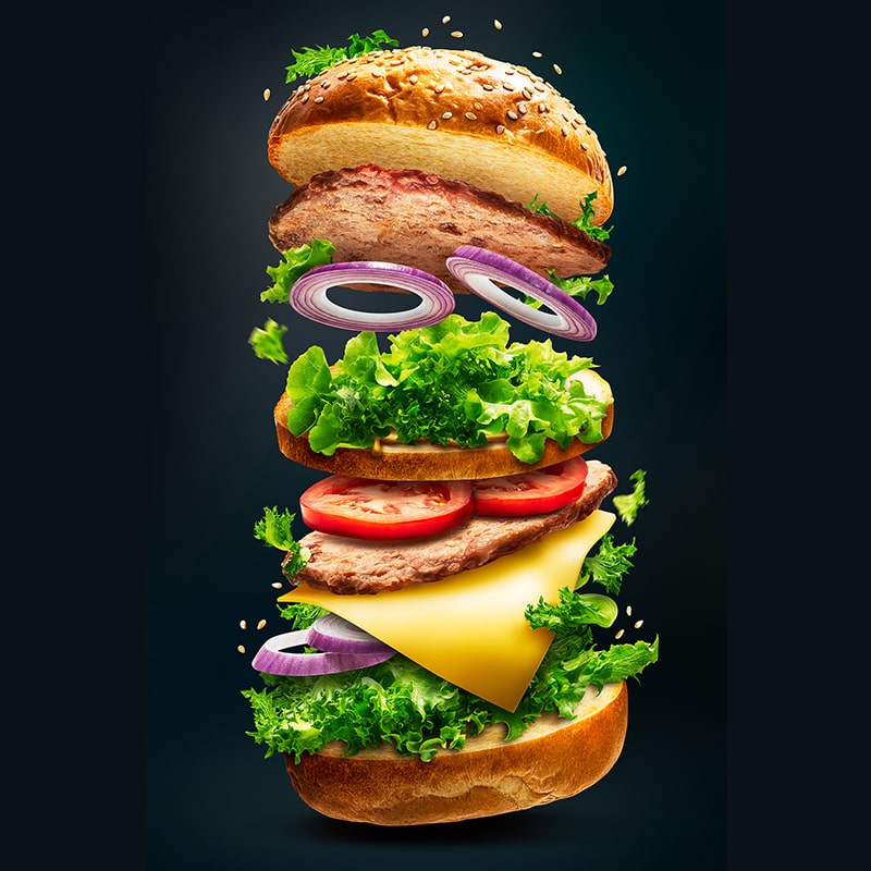  ساندویچ ذغال اخته 